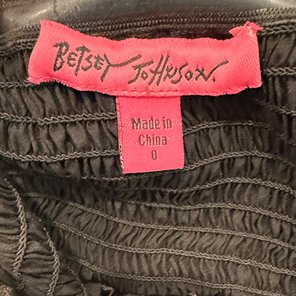 Betsey Johnson Elegant Black Dress - Picture 2 of 13